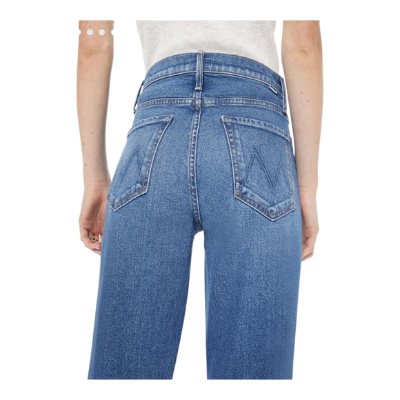 Mother High Waisted Bookie Sneak In Knick Knack Paddy Whack Size 27 NWT $258 - Picture 4 of 9